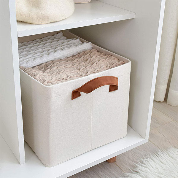 Fabric Storage Bin - Natural