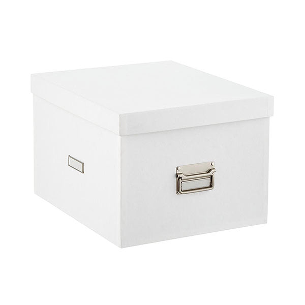 White Stockholm File Storage Box