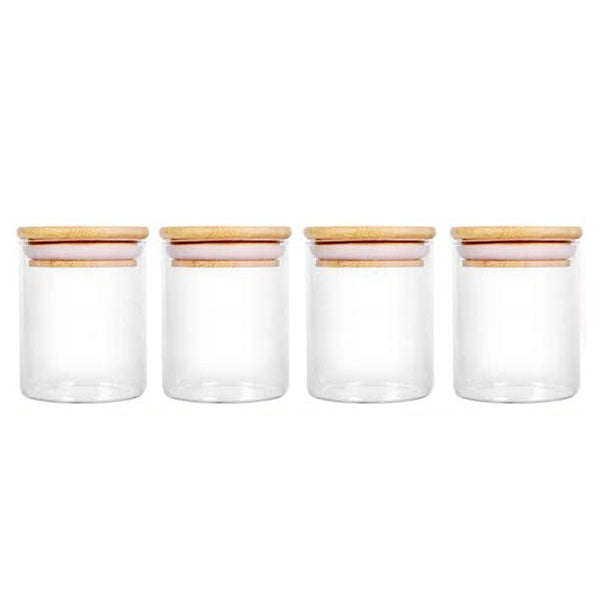 Mini Spice Jars Wooden Lid - Single