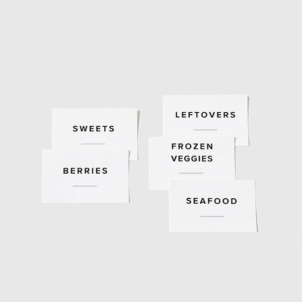 Marie Kondo Fridge & Freezer Labels