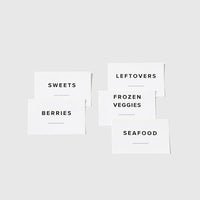 Marie Kondo Fridge & Freezer Labels