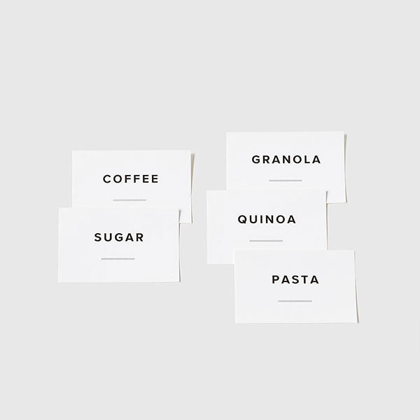 Marie Kondo Kitchen & Pantry Labels