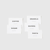 Marie Kondo Kitchen & Pantry Labels